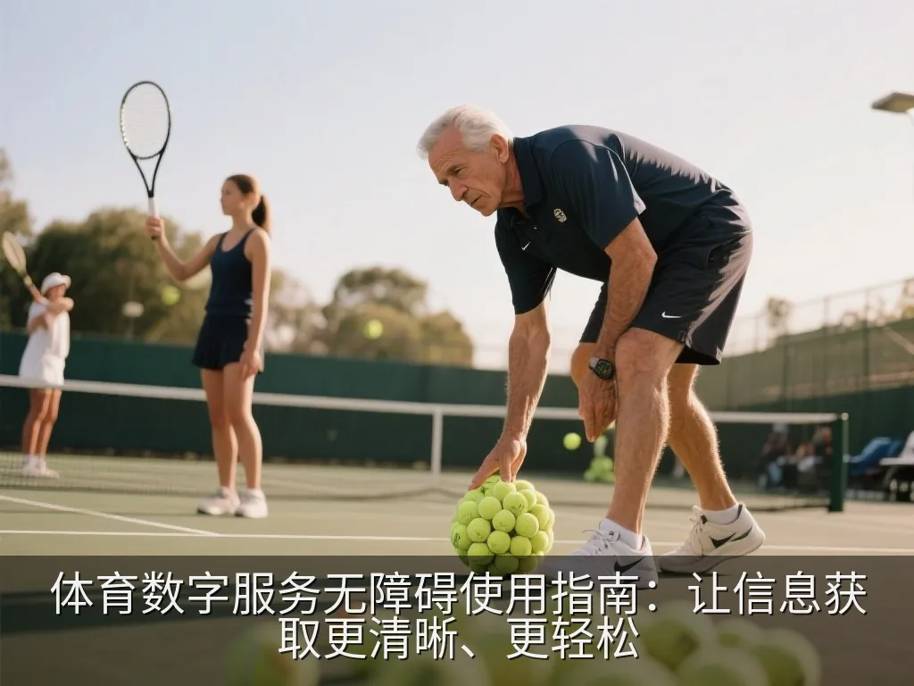 体育数字服务无障碍使用指南：让信息获取更清晰、更轻松