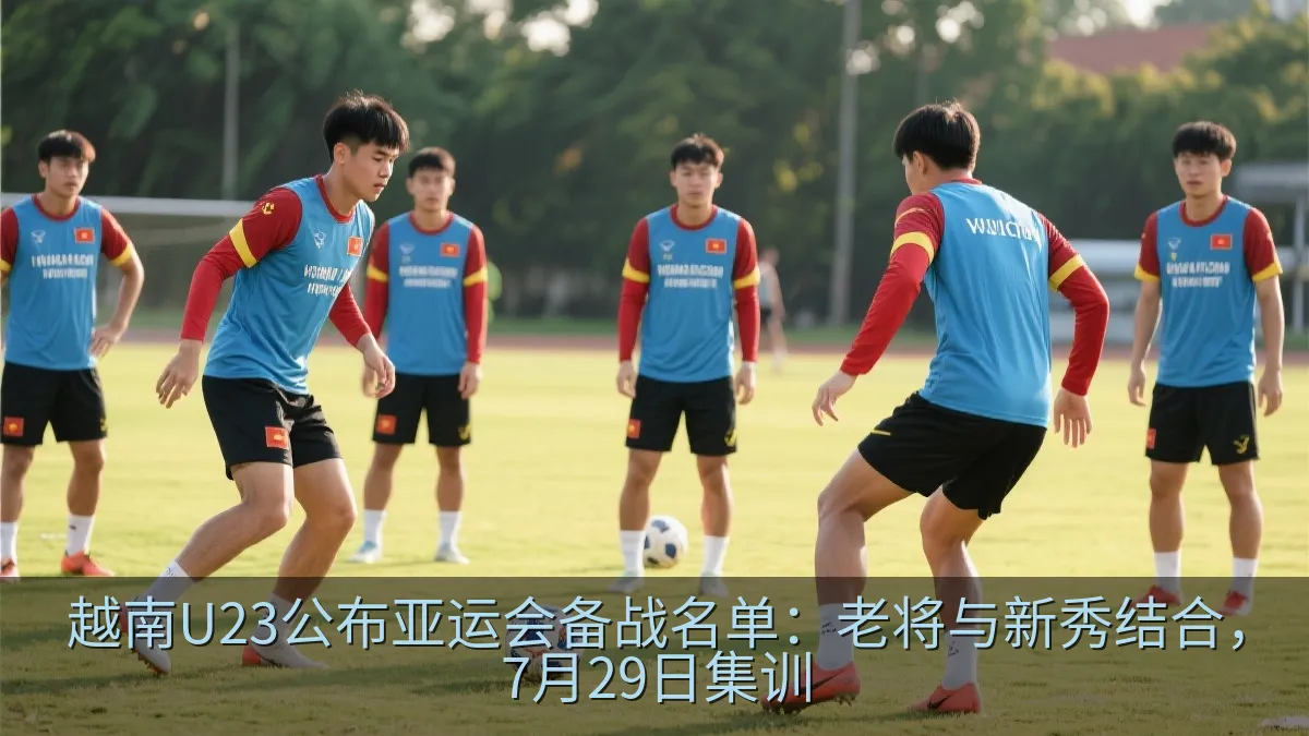 越南U23公布亚运会备战名单：老将与新秀结合，7月29日集训