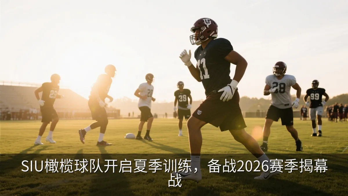 SIU橄榄球队开启夏季训练，备战2026赛季揭幕战