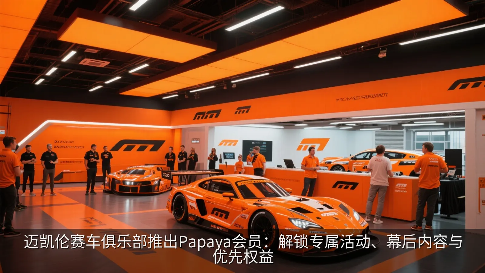 迈凯伦赛车俱乐部推出Papaya会员：解锁专属活动、幕后内容与优先权益