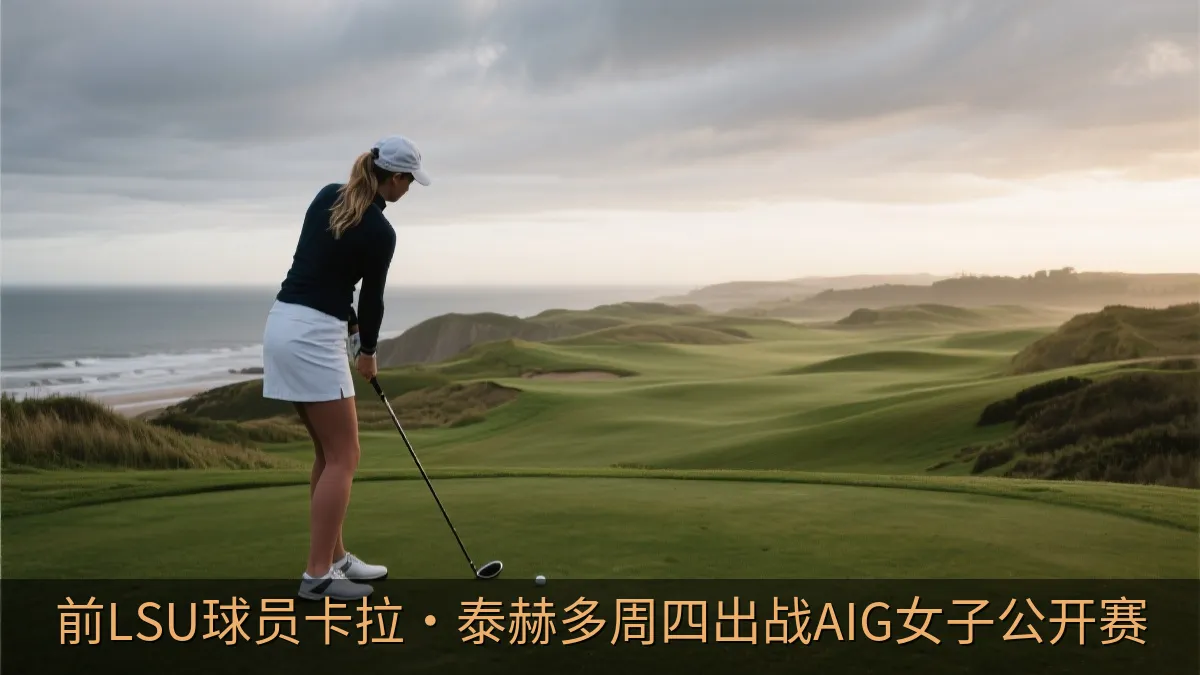 前LSU球员卡拉·泰赫多周四出战AIG女子公开赛