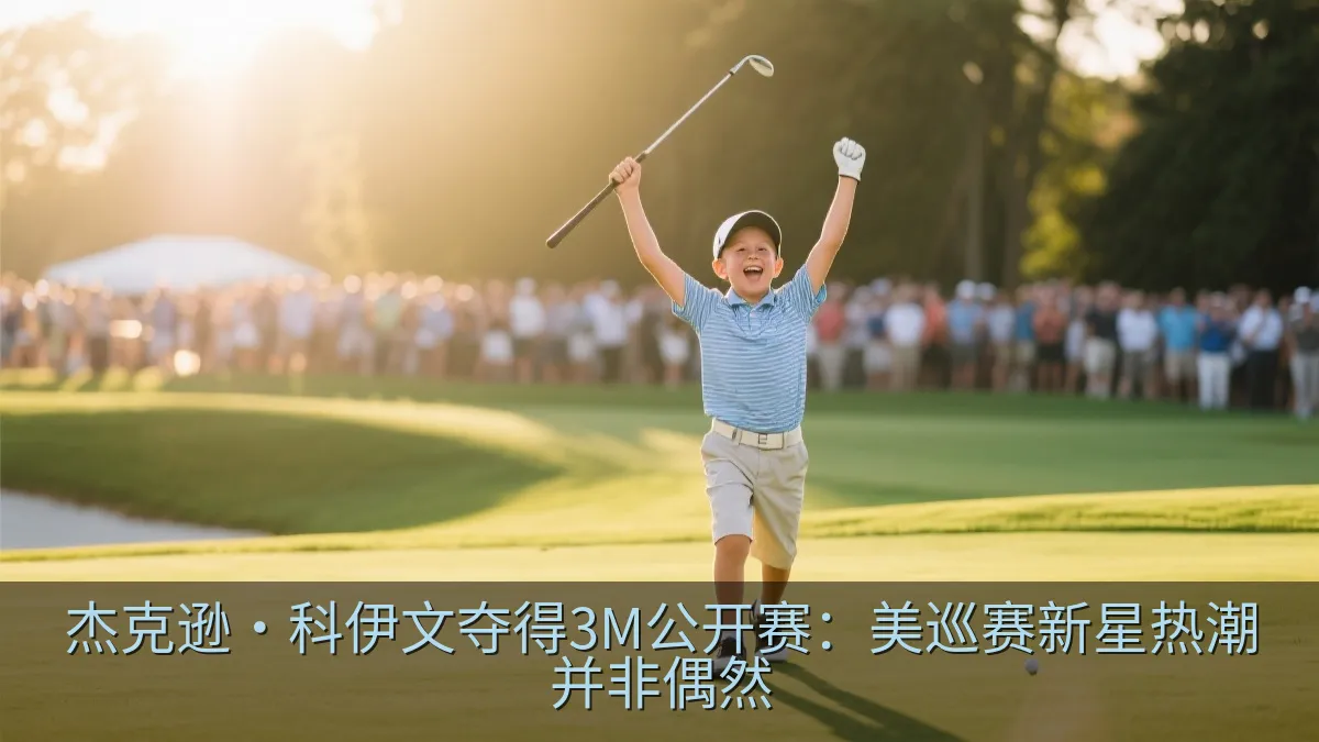 杰克逊·科伊文夺得3M公开赛：美巡赛新星热潮并非偶然
